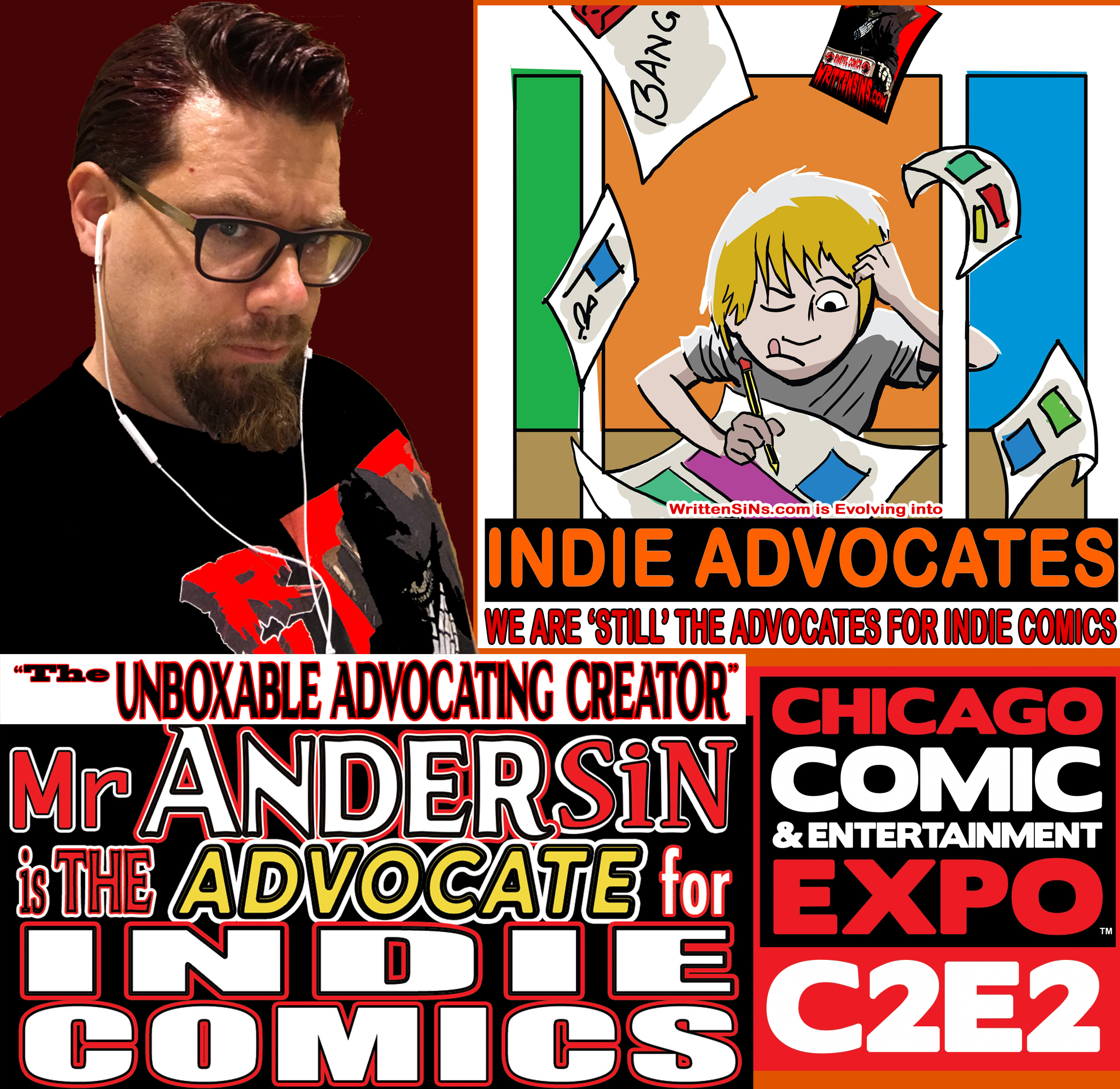 Mr Andersin Appeared at C2E2 as a PRO- No Table April 6-8