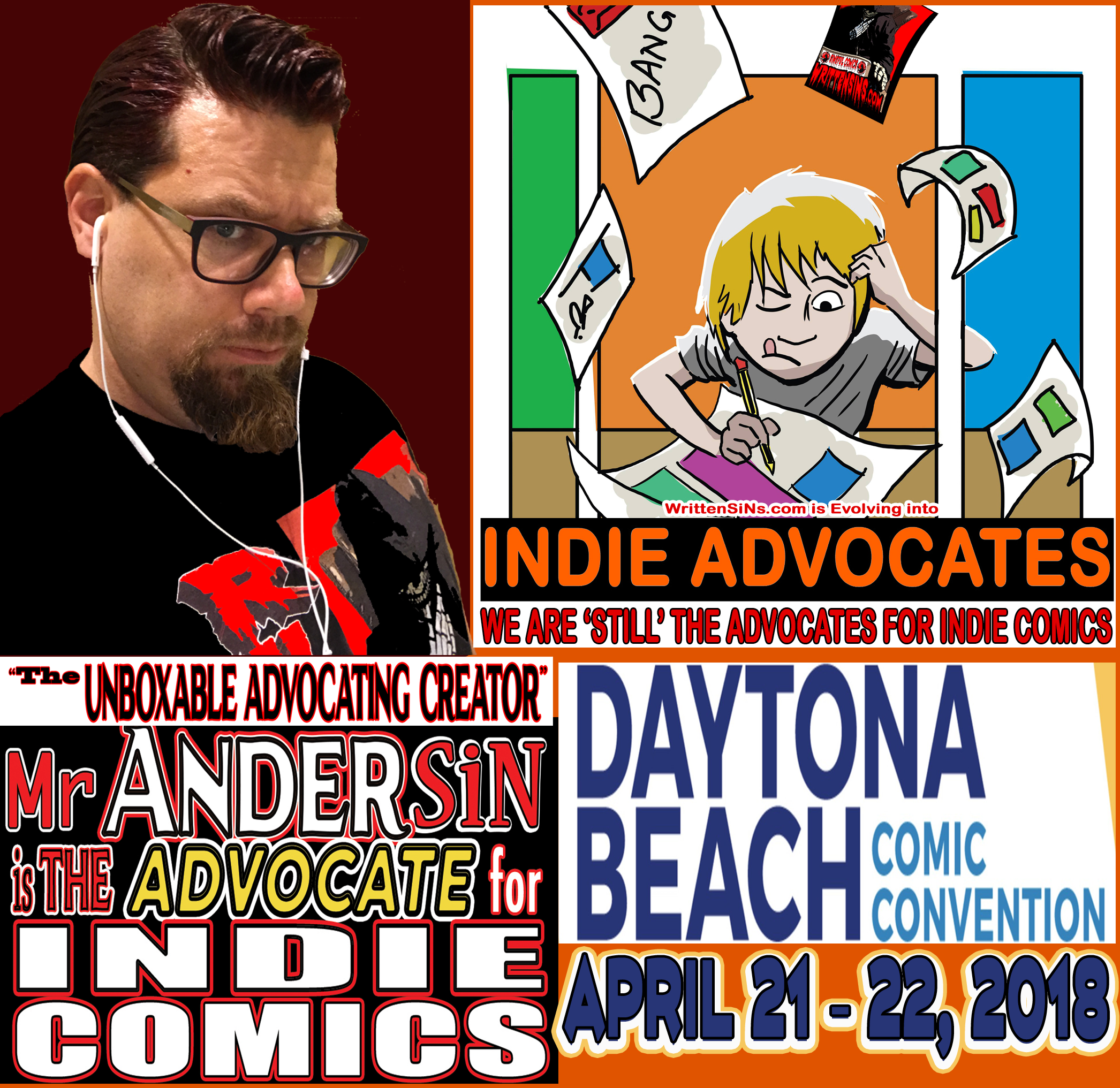 Mr Andersin Appeared in DAYTONA COMIC CON