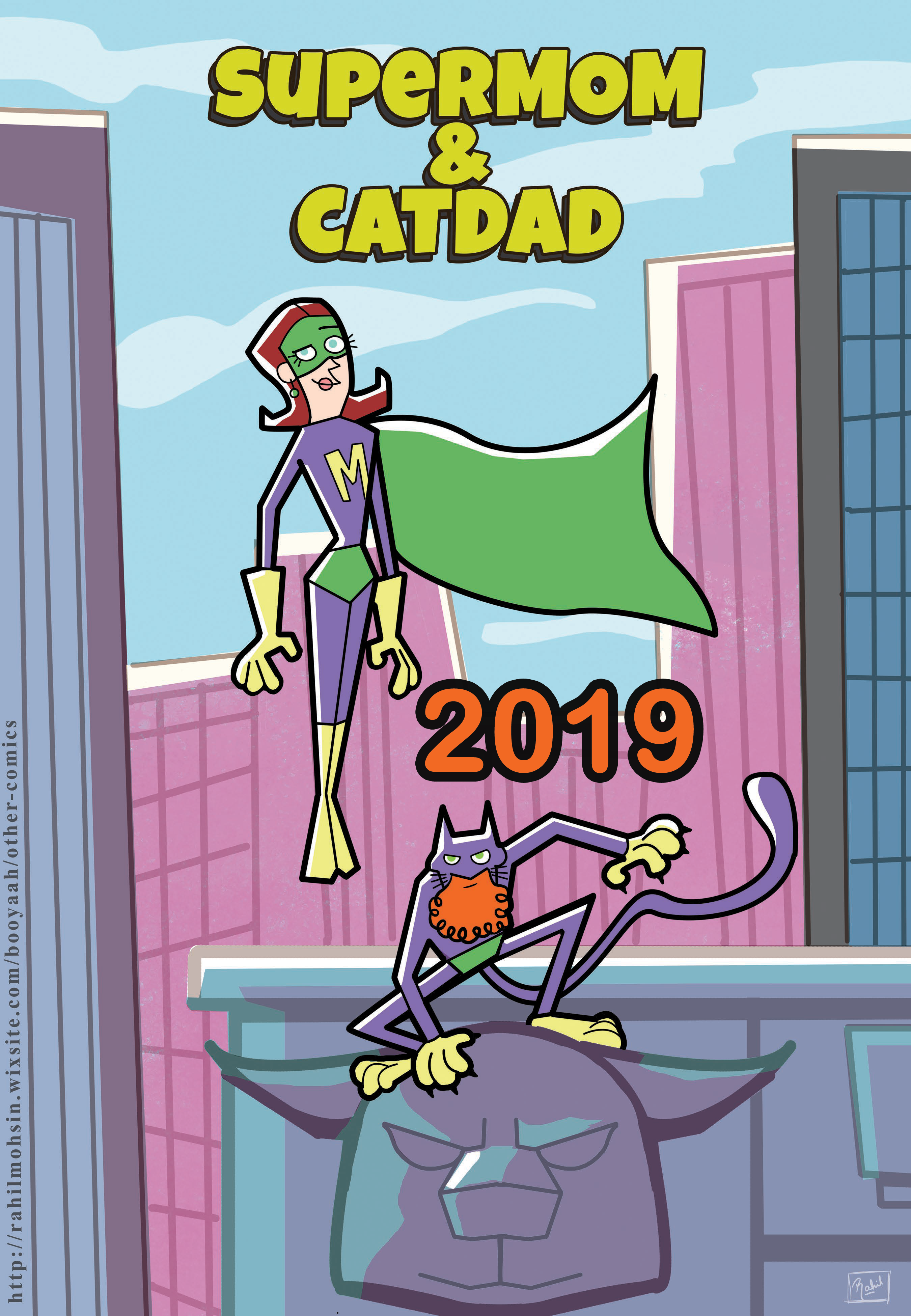 Announcing  a New Series Coming 2019 CATDAD & Supermom