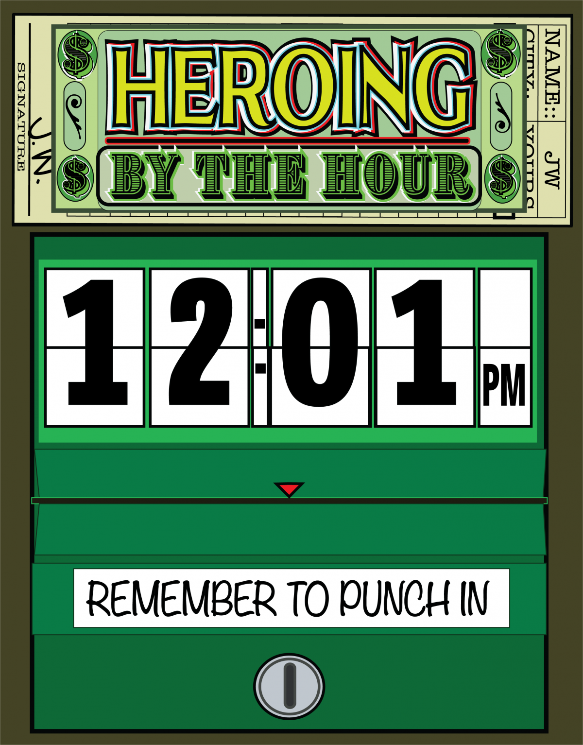 Announcing  A BRAND NEW SERIES:: HEROING BY THE HOUR