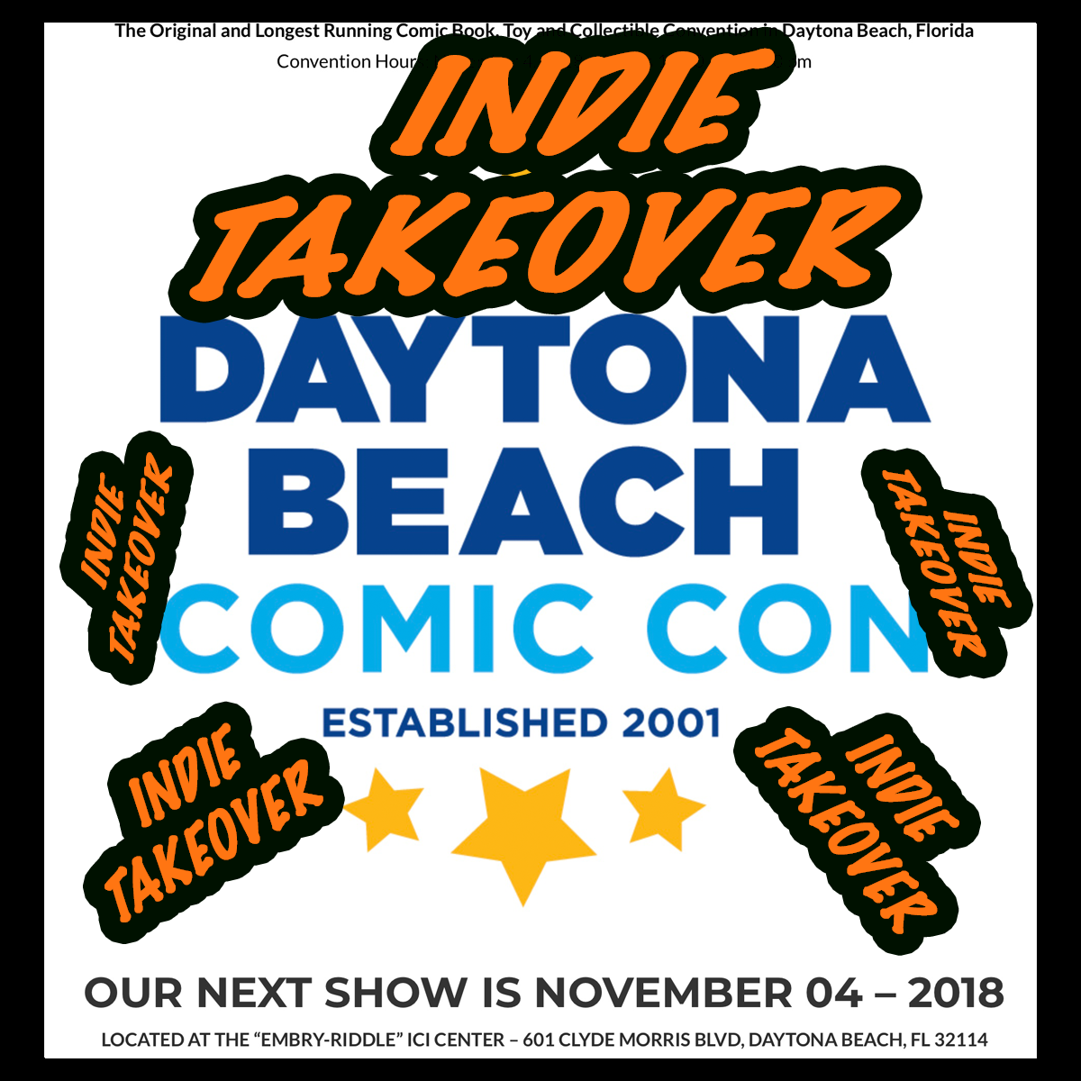 THE INDIE TAKEOVER IS ALMOST HERE