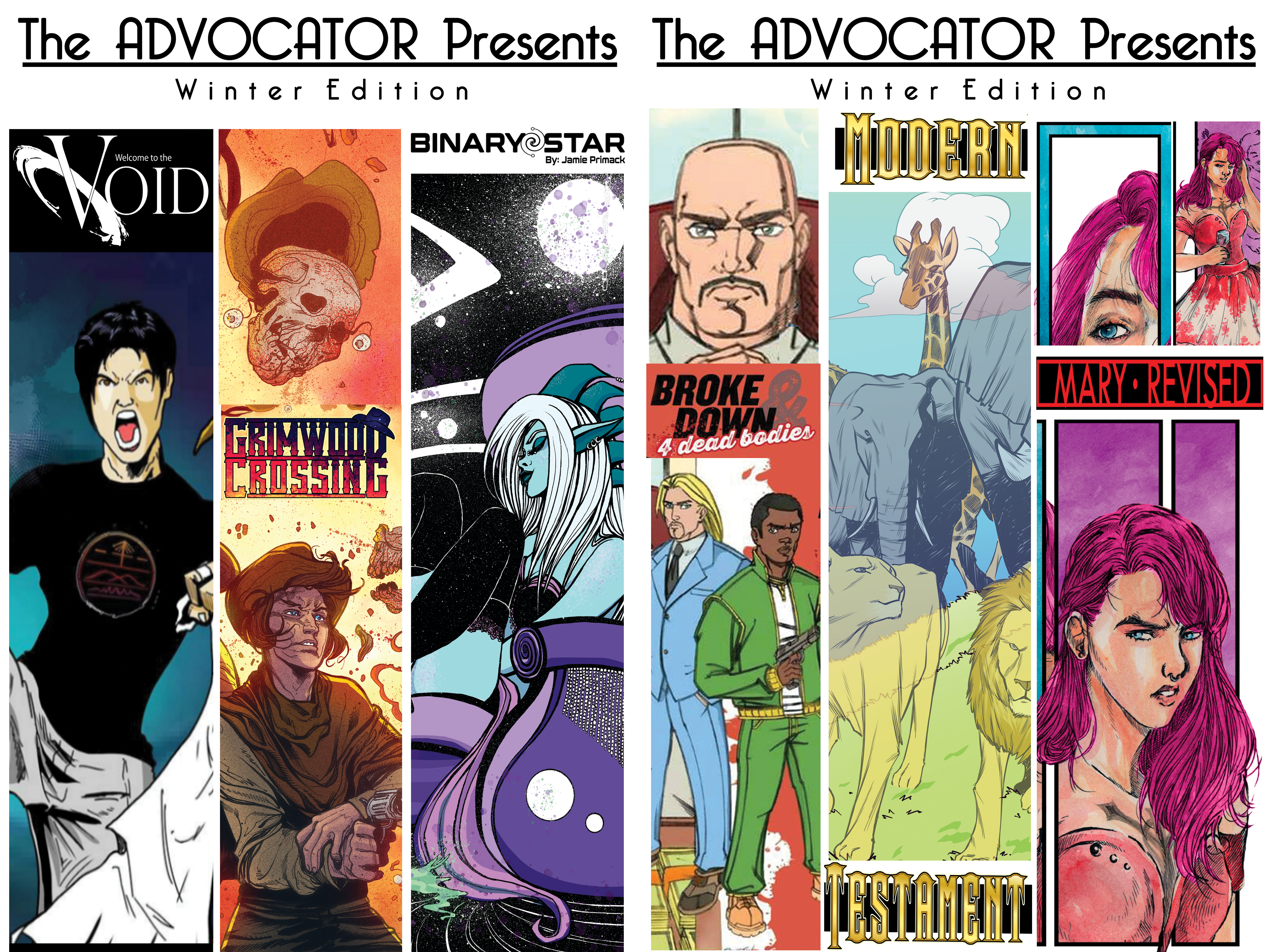 The Advocator Presents: Indie Comics franchises shorts now Kickstarter