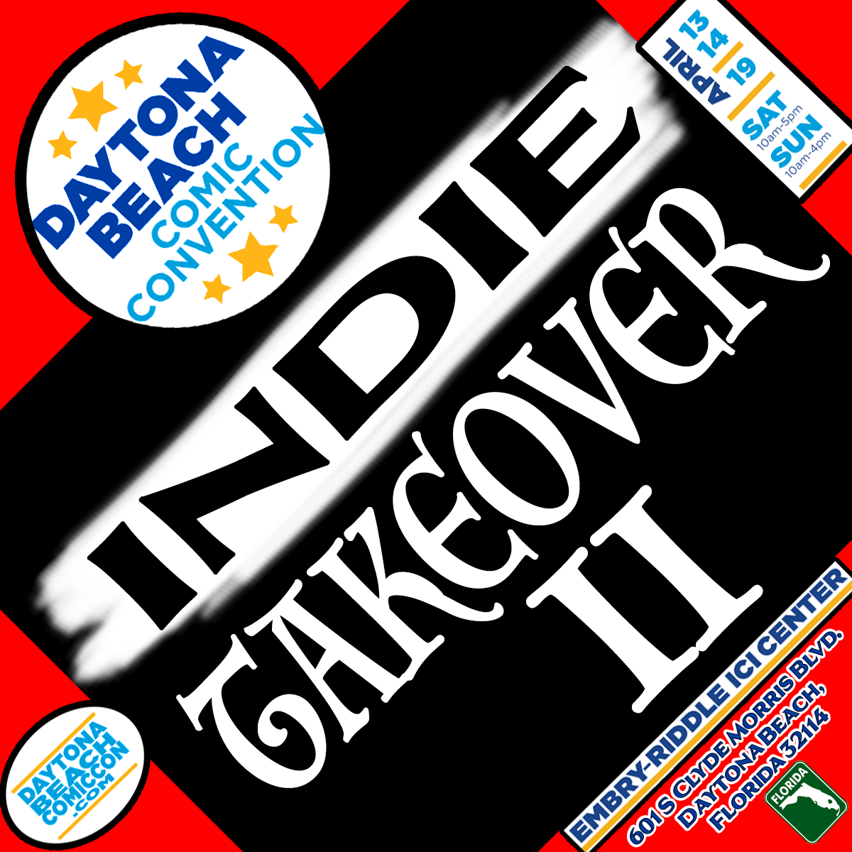 An INIDE TAKE OVER is Coming to DAYTONA BEACH COMIC thanks to the INDIE DEVIL & ADVOCATE