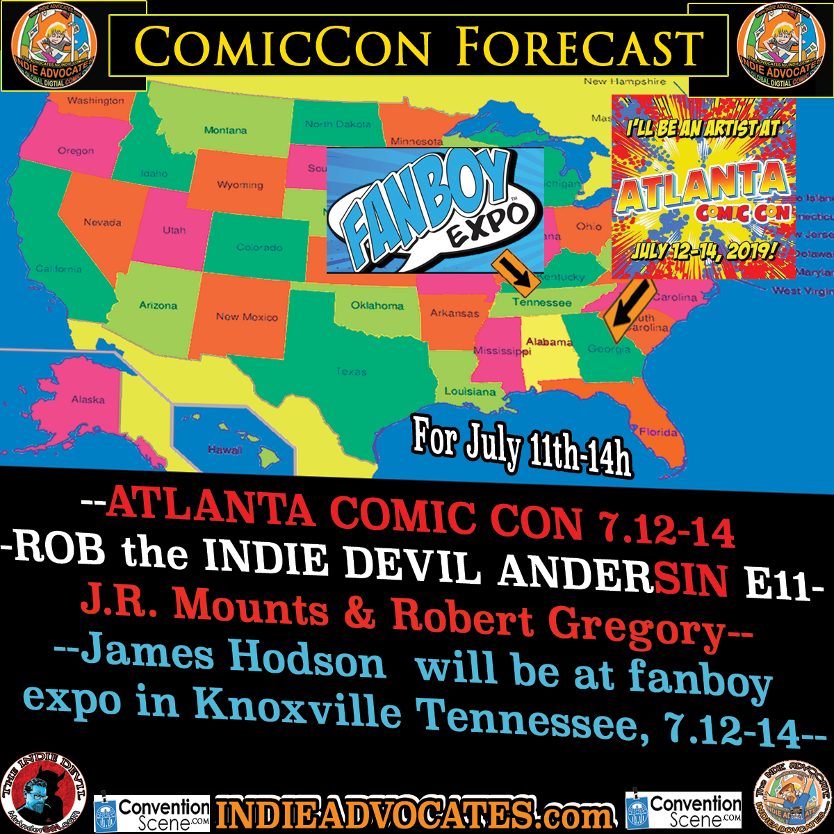 The INDIE DEVIL HEADS TO ATLANTA