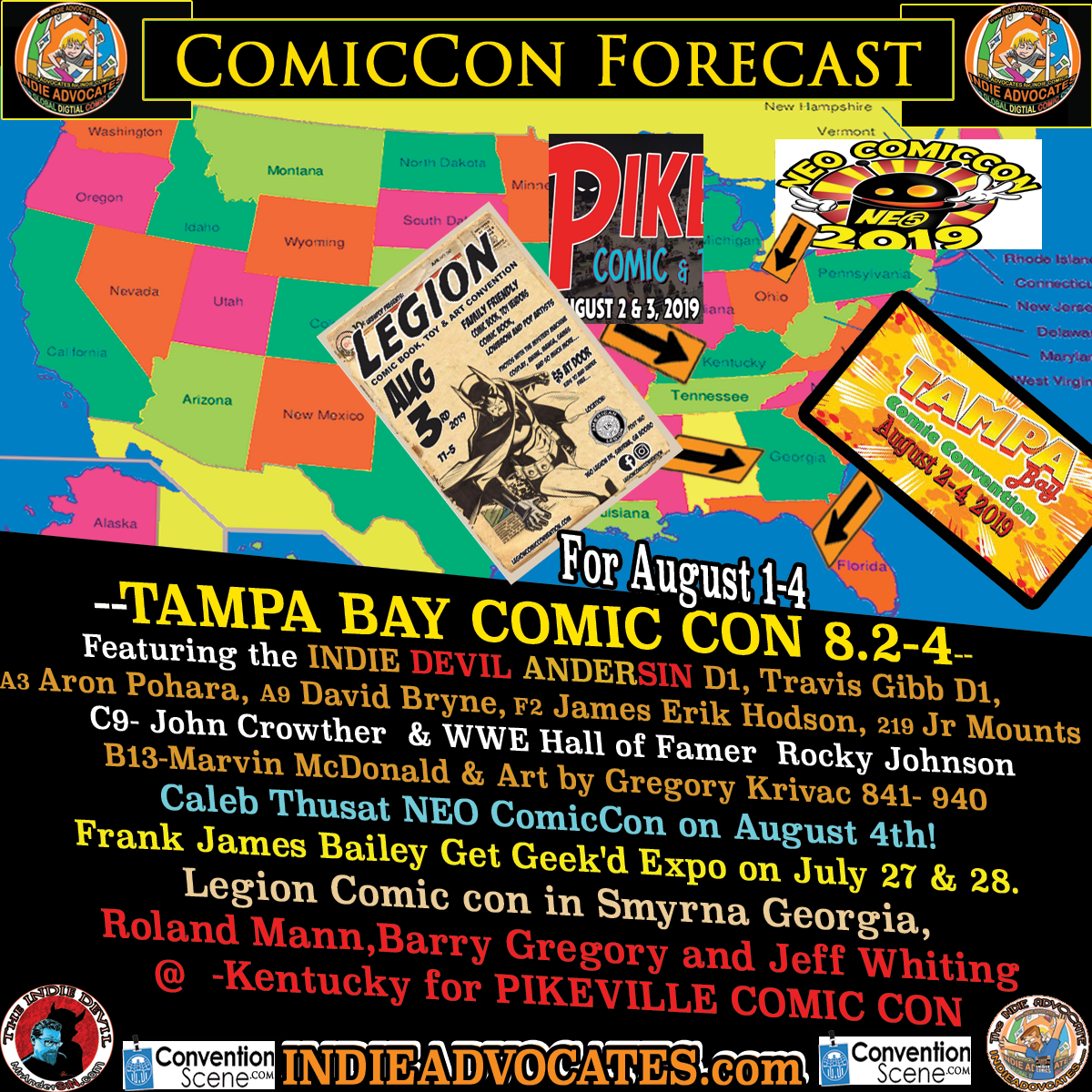 Mr. AnderSiN heads to Tampa Bay Comic Con with Free Hugs and Spanks and oh yeah the DEBUT of the BDSM SUVEY