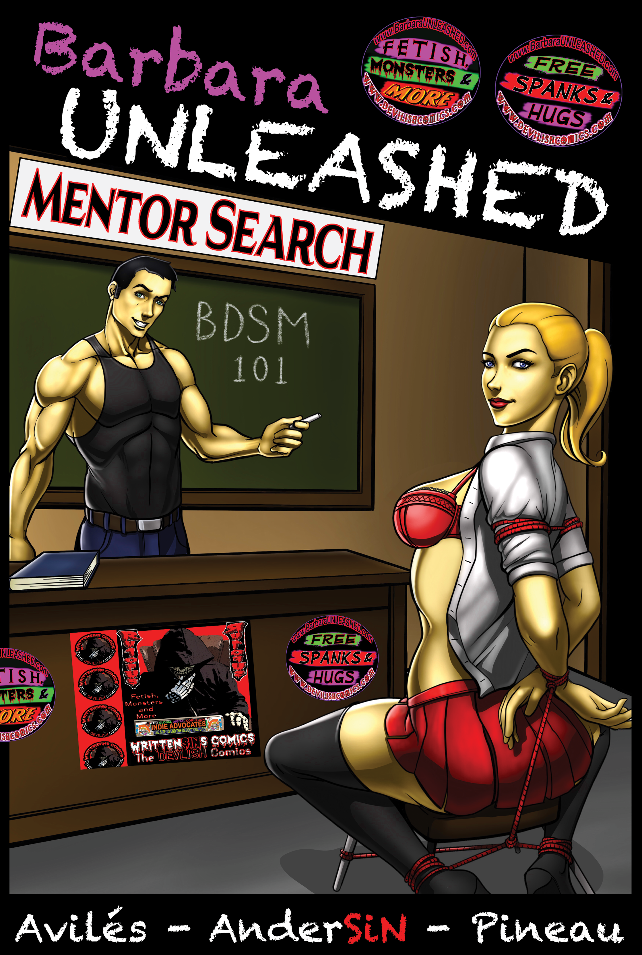 A Comic of Self Exploration of Human Sexuality with a Kink Now On KICKSTARTER